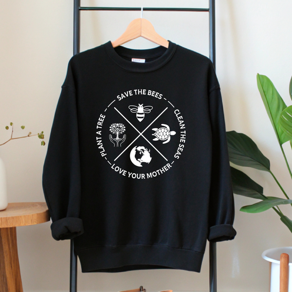 Plant A Tree Sweatshirt – Eco Crewneck for Nature Lovers