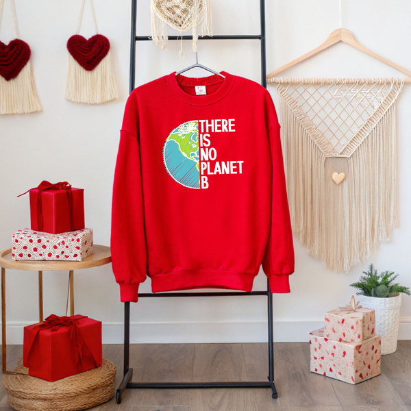 There Is No Planet B Sweatshirt – Climate Awareness Crewneck