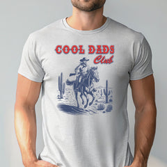 Cool Dads Club T-Shirt – Western Style for Rugged Fathers