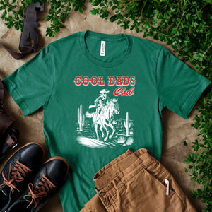 Cool Dads Club T-Shirt – Western Style for Rugged Fathers