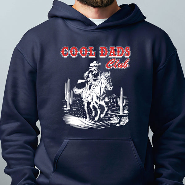 Cool Dads Club Hoodie – Western Style for Laid-Back Dads