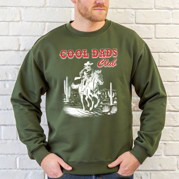 Cool Dads Club Sweatshirt – Classic Western Style for Dads