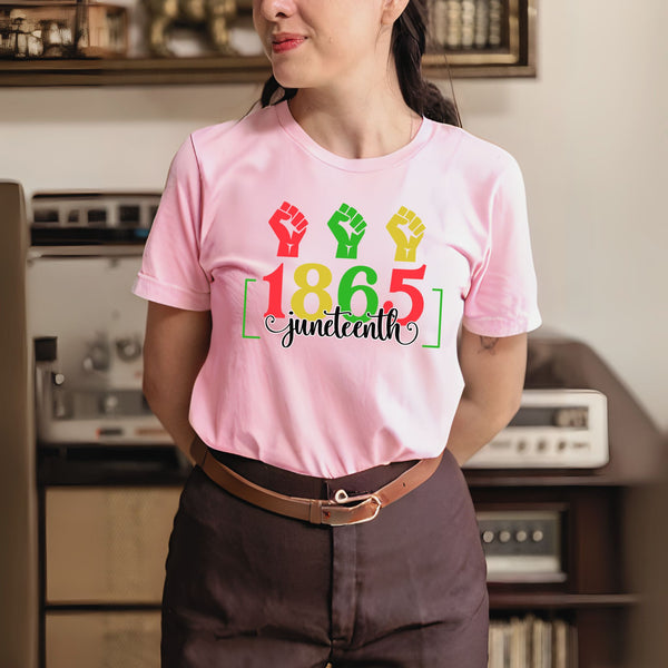 Juneteenth 1865 T-Shirt – Celebrate Freedom With Pride & Purpose