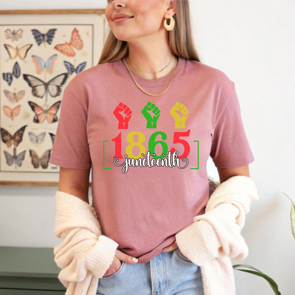 Juneteenth 1865 T-Shirt – Celebrate Freedom With Pride & Purpose