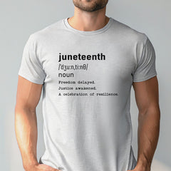 Juneteenth Definition T-Shirt – Meaningful Freedom Celebration Tee