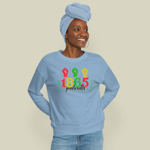 Juneteenth 1865 Sweatshirt – Celebrate Freedom & Honor Black Heritage