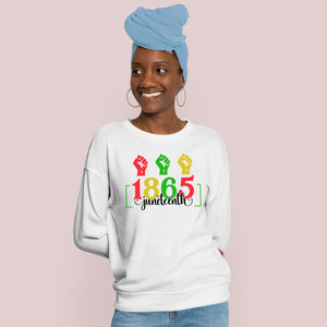 Juneteenth 1865 Sweatshirt – Celebrate Freedom & Honor Black Heritage