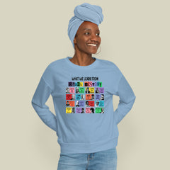 What We Learn From Black History Sweatshirt – Keep History Alive