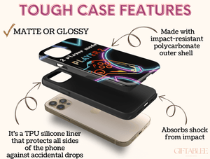 Forever In 2 Player Mode Phone Case – Matching Gamer Couple Case