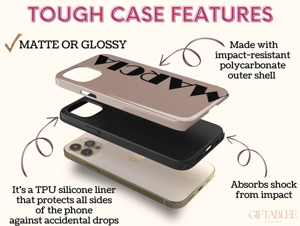 Aesthetic Name Phone Case – Personalized Style