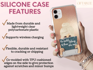 The World Belongs To Those Who Read Phone Case – Book Lover Gift