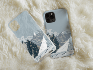 Snowy Mountains Phone Case – Mountain Lovers