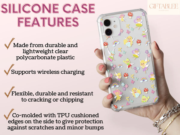 Butterfly Fairies Phone Case – Colorful Whimsical Fairy Garden Design