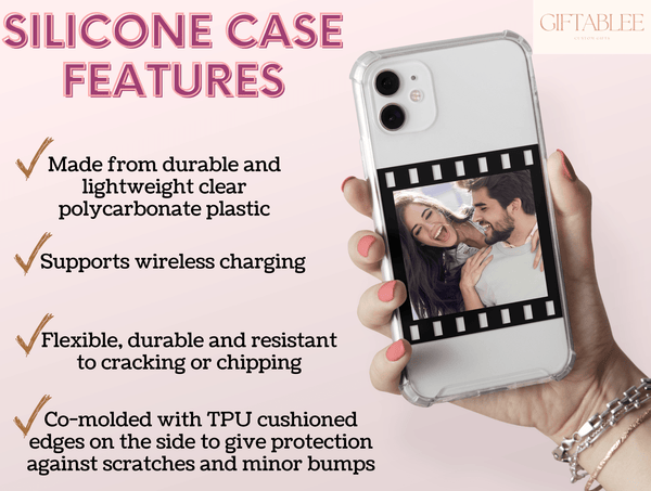 Personalized Photo Phone Case – Film Strip Memory Gift
