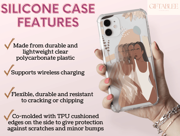 Black Girl Aesthetic Phone Case – Chic Artistic Style Cover