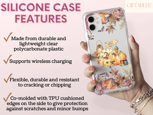 Hello Fall Vibes – Cute Autumn Phone Case for Cozy Season