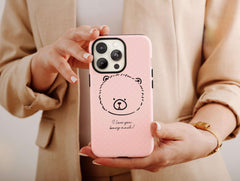 Beary Much Love – Couple Bear Phone Case