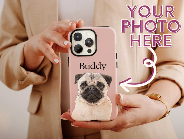 Pet Painting Portrait Phone Case – Pet Lovers