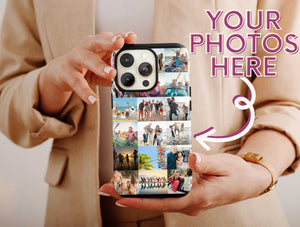 Aesthetic Photo Collage Phone Case – Personalized Memories & Lifestyle Design