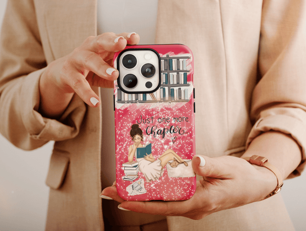 Just One More Chapter Phone Case – Book Lovers & Readers