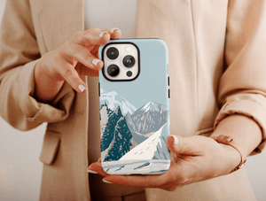 Snowy Mountains Phone Case – Mountain Lovers