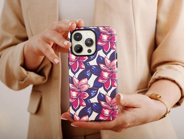 Floral Prints Phone Case – Colorful Botanical Flower Pattern & Nature-Inspired Gift
