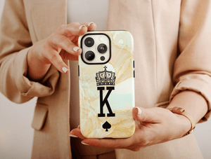 King And Queen Print Phone Case – Royal Couples