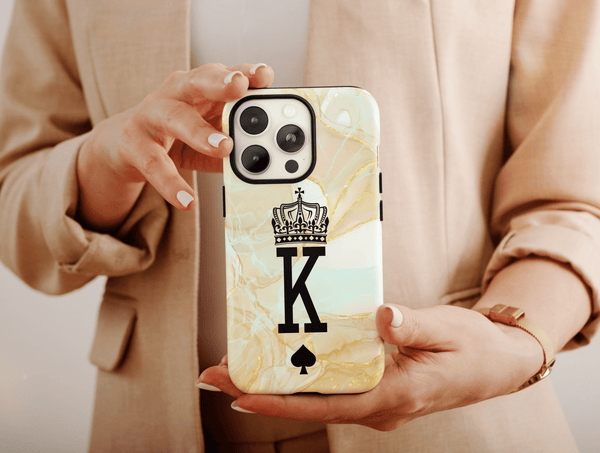 King And Queen Print Phone Case – Royal Couples