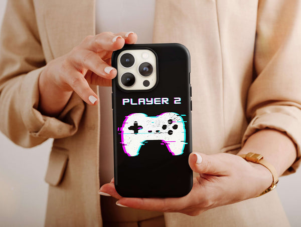 Video Game Phone Case – Player 1 & Player 2 Gamer Cover