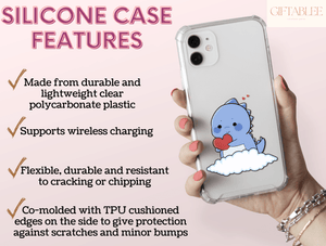 Cartoon Dinosaur Phone Case – Cute Dino Lovers