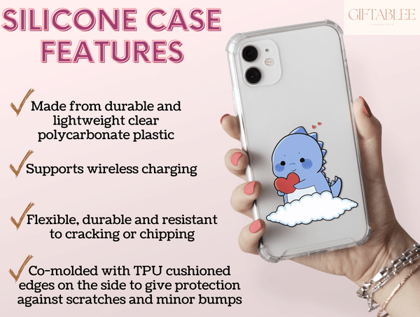 Cartoon Dinosaur Phone Case – Cute Dino Lovers