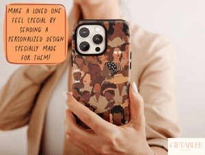 Black Women Phone Case – Stylish Art & Portrait Design