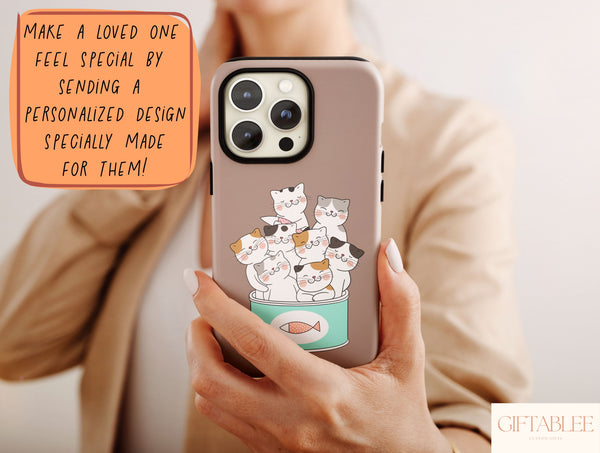 Purrfectly Silly – Funny Cat Phone Case