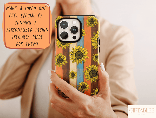 Retro Sunflowers Phone Case – Flower Lover