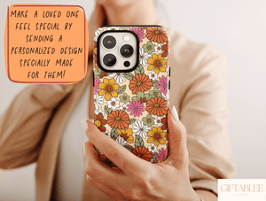 Retro Patterns Phone Case – For Retro & Boho Lovers