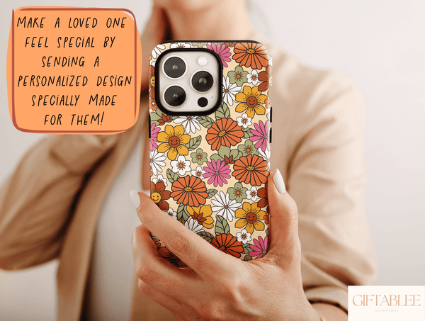Retro Patterns Phone Case – For Retro & Boho Lovers