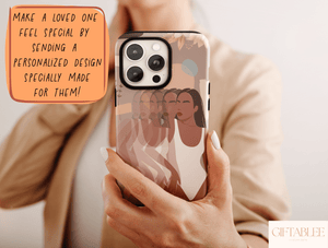 Black Girl Aesthetic Phone Case – Chic Artistic Style Cover