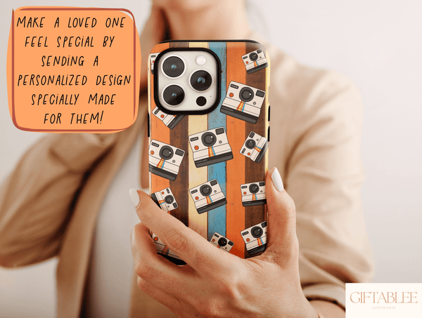 Polaroid Camera Phone Case – Retro Instant Camera Photography Phone Cover