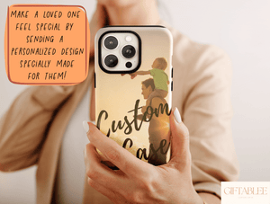 Custom Photo Phone Case – Personalized Picture & Text Cover