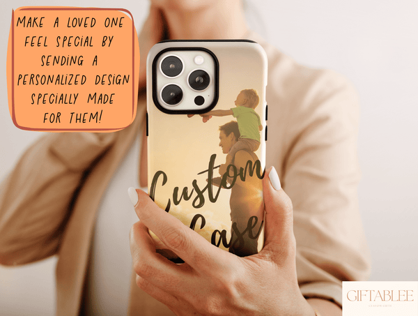 Custom Photo Phone Case – Personalized Picture & Text Cover