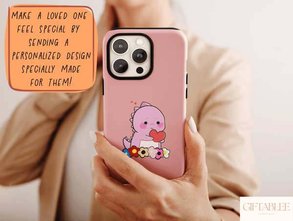 Cartoon Dinosaur Phone Case – Cute Dino Lovers