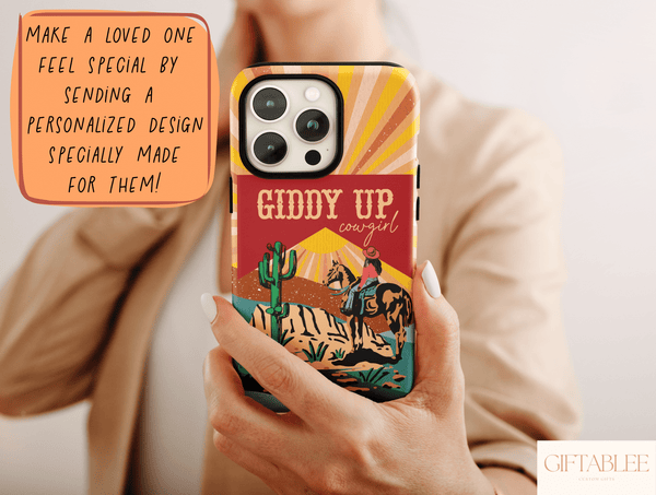 Giddy Up Cowgirl Phone Case – Western Lovers