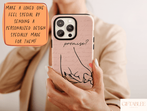 Couple Promise Phone Case – Matching Pinky Promise Design
