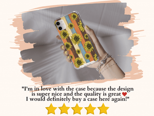 Retro Sunflowers Phone Case – Flower Lover