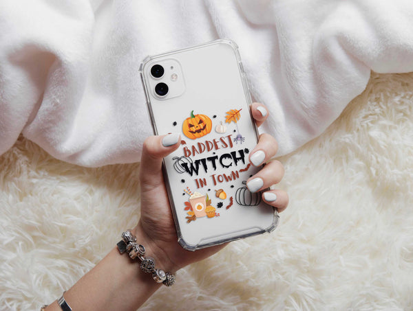 Baddest Witch In Town Phone Case – Cute Halloween Witch Accessory