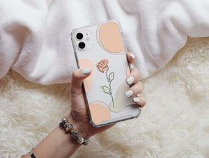 Modern Bloom – Floral Line Art Phone Case
