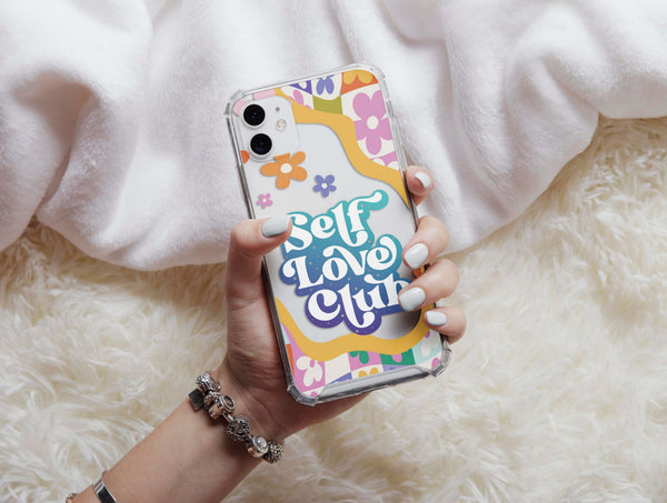 Self Love Phone Case – Colorful Retro Self Love Club Design