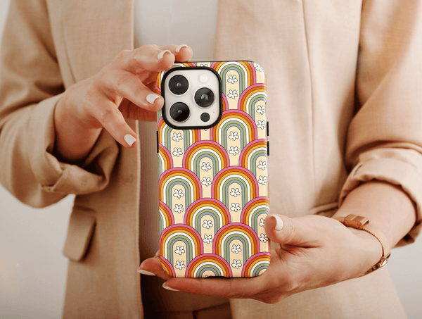 Retro Patterns Phone Case – For Retro & Boho Lovers
