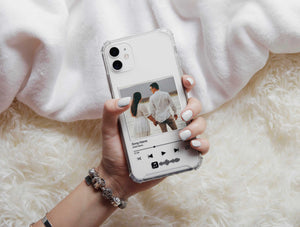 Custom Playlist Phone Case – Personalized Photo, Song & Artist Music Design