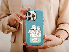 Purrfectly Silly – Funny Cat Phone Case